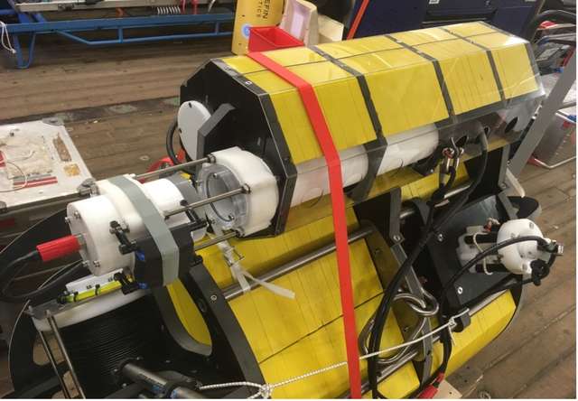 Subsea Winched Profiling System Camera Image